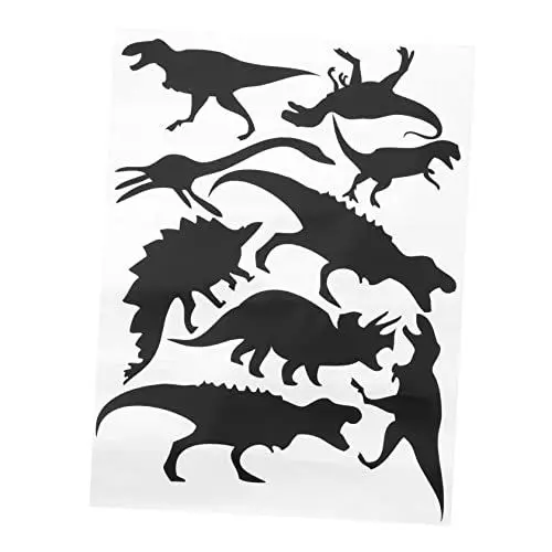 Produktbild: MOLUCKFU Wandsticker Dinosaurier Pvc-aufkleber Abnehmbarer Wandaufkleber Wohndekor-tapete Wanddeko Kinderzimmer Dekoration
