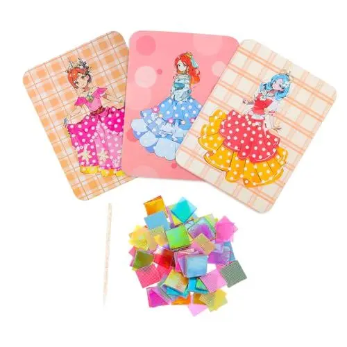 Produktbild: MOLUCKFU Punktiermalerei-Set Für Kinder Unfertiges Stoff-stochermaterial Kreatives Handarbeitswerkzeug Zum Bemalen Und Lernen