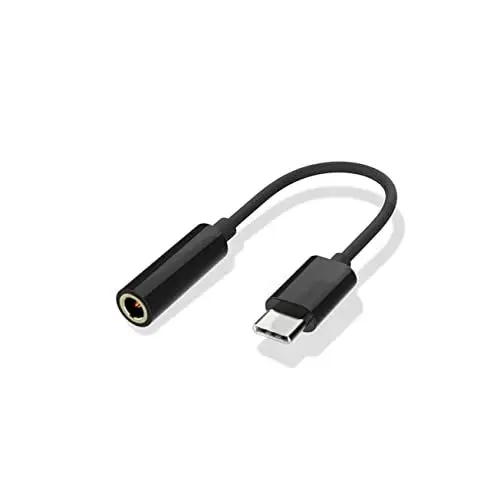 Produktbild: MOLUCKFU C Auf 3 5 Mm Aux-konverter USB-c Auf 3 5 Mm Kopfhöreradapter Plattformübergreifende Kompatibilität Umkehrbares Kabel