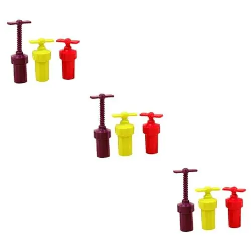 Produktbild: MOLUCKFU 3stücke Thickened Multi-function Garlic Crusher Handlicher Knoblauch Und Gemüseschneider Für Küche Leicht Und Zufällige Farben Für Zwiebeln Und Knoblauch
