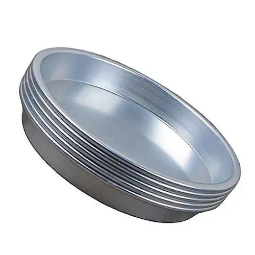 Produktbild: MOLUCKFU 5 Stück Essteller Aus Aluminiumlegierung Outdoor Grillteller Snackschale Für Picknick Und Camping
