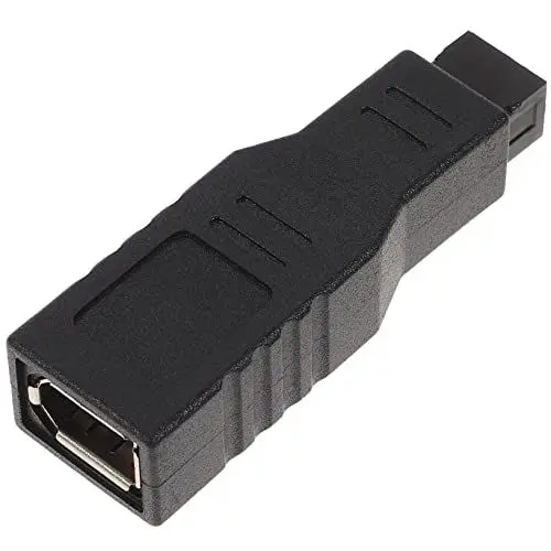 Produktbild: MOLUCKFU 6-polige Buchse Auf 9- Adapter 400-auf-800-kabel Hochgeschwindigkeitsdatenübertragung Für Kameras Und Festplatten