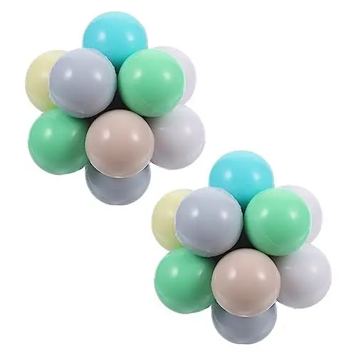 Produktbild: MOLUCKFU Dekompressionsball Mit Perlen Frühlernspielzeug Babyperlen-spielspielzeug Bunte Perlen-spielzeuge Stressabbau-Spielzeug Kinderbedarf