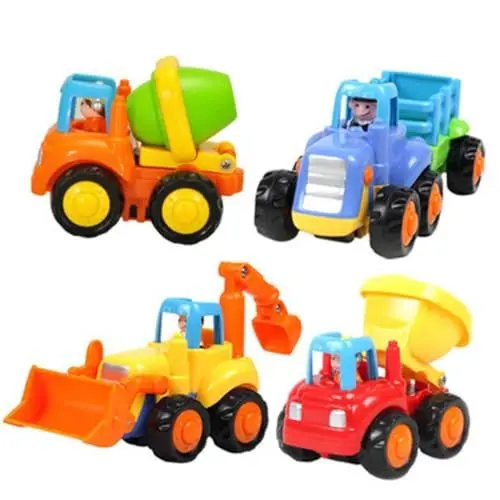 Produktbild: MOLUCKFU Früherziehungsspielzeug praktisches Spielzeugauto Lernspielzeug für Kinder Cartoon-Auto-Spielzeug Kinderspielzeug interaktives Spielzeug Interactive Toys Kinderautospielzeug Green