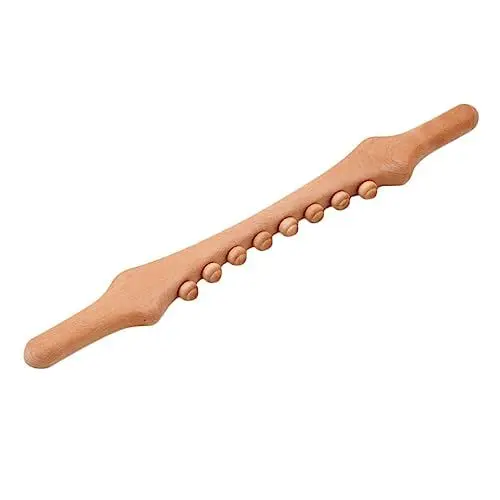 Produktbild: MOLUCKFU Holz Zurück Bauch Zähne Körper Gua Massage Stift Bauch