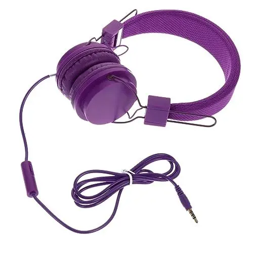 Produktbild: MOLUCKFU Kabelgebundenes Headset Für Gaming Over-Ear-kopfhörer Lautstärkeregelung Komfortable Gaming-ohrhörer Für Stunden