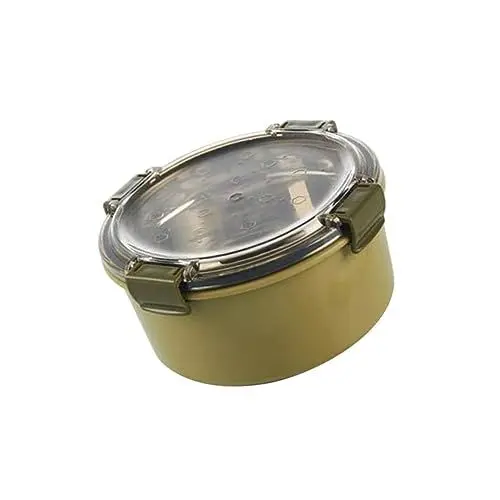 Produktbild: MOLUCKFU Kasten Lebensmittelbehälter Schüssel Mit Deckel Klappbare Schneidebretter Kühlschrank Warmhaltebehälter Green