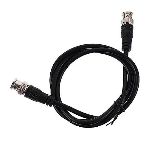 Produktbild: MOLUCKFU Kupfer Bnc Stecker Stecker Kabel Schwarzes Bnc Steckerkabel Bnc Stecker Koaxialkabel Koaxialkabel