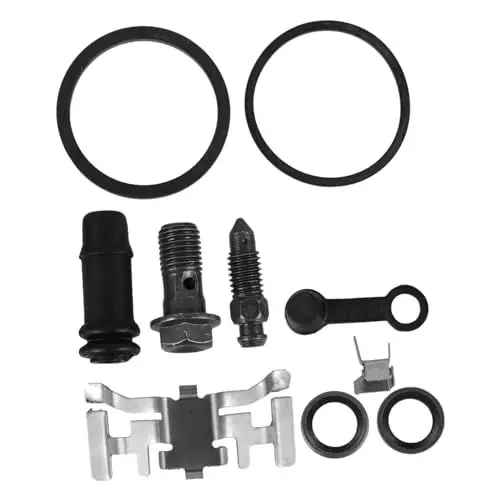 Produktbild: MOLUCKFU Reparatursatz für Untere Bremssattelpumpe Motorradteile Dichtungen Wartungszubehör für Motorräder Zuverlässige Bremssystemreparatur