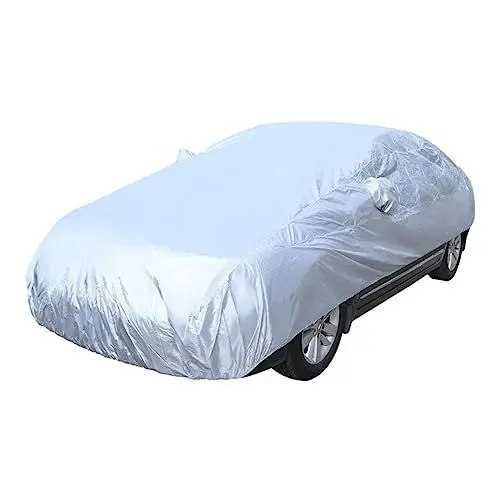 Produktbild: Mobestech Universal Vollgarage Autoplane Uv-Schutz Schnee Regen Staubschutz M Silber