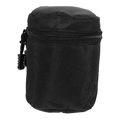 Produktbild: MOLUCKFU Objektivtasche Stoßfeste Nylon-kameraobjektivtasche Mit Riemen Und Reißverschluss – Größe S Für Kameraobjektive