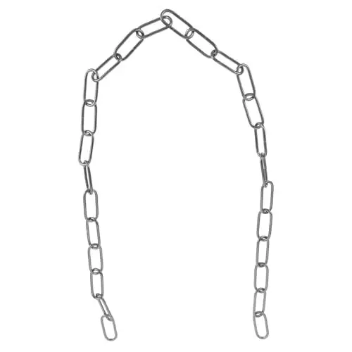 Produktbild: MOLUCKFU Hängende Kette Deckenlampe Metall Lampe Vorrichtung Kette Dekorative Lichterkette Kettenverlängerung Für Wohnkultur