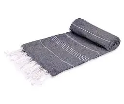 Produktbild: Mon Bijou ® Strandtuch Saunatuch Hamamtuch Saunahandtuch 100x200 cm XXL groß Badetuch für Damen und Herren aus umweltfreundlicher nachhaltiger Recycling Baumwolle (70% Baumwolle, 30% Polyester)