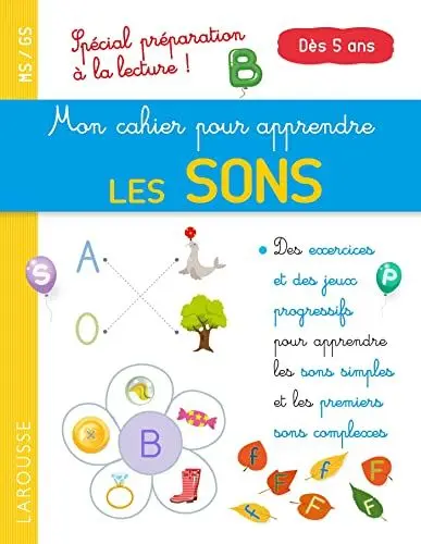 Produktbild: Mon petit cahier pour apprendre les sons: MG/GS