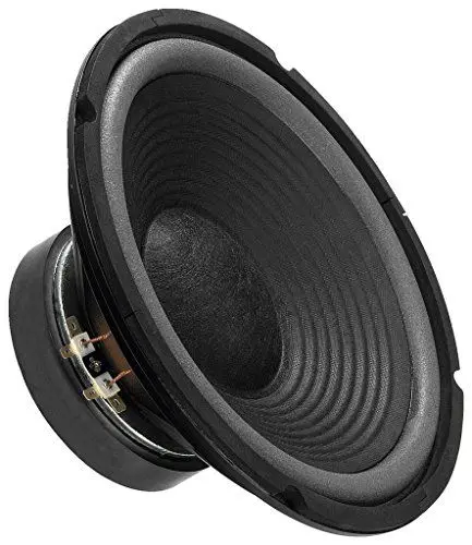 Produktbild: MONACOR SP-252E Hi-Fi Tiefmitteltöner, kompaktes Chassis ist ideal geeignet für den Einbau in EIN Boxen-Gehäuse, hochwertiger Treiber in Zweiwege-Konstruktion, in Schwarz