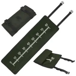 Produktbild: MONCAP Angeln Abhakmatte 98x30cm Fishing Abhakmatte Karpfen Matte Faltbare Karpfenmatte mit Maßband Angelzubehör für Anfänger Outdoor Karpfen Forellenangeln (Olivgrün)