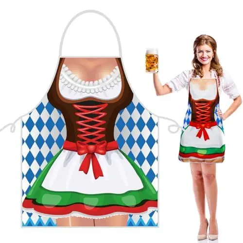 Produktbild: MONCAP Oktoberfest Schürze, Mehrfarbig, S