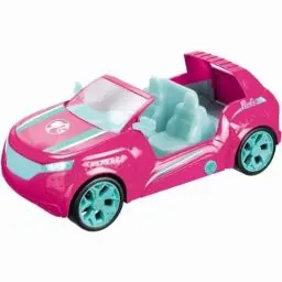 Produktbild: Mondo Motors 63647 Barbie Cruiser, ferngesteuertes Auto für Kinder mit Platz für 4 Puppen, 45 x 21 x 18 cm, mit Fernbedienung, Spielzeug ab 3 Jahre