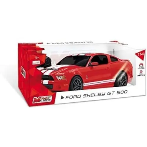 Produktbild: Mondo Motors, FORD SHELBY GT, Modell im Maßstab 1: 14, Geschwindigkeit bis zu 10 km / h, Spielzeugauto für Kinder - 63550