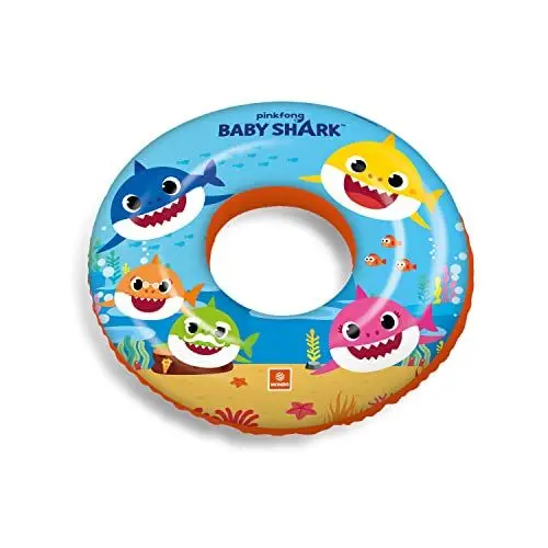Produktbild: Mondo Toys - BABY SHARK Swim Ring - Aufblasbarer Schwimmring - Schwimmring - ideal für Jungen / Mädchen - verwendbar im Schwimmbad / Meer - 16889