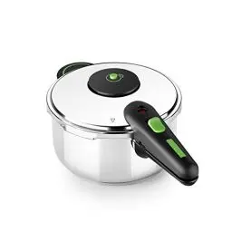 Produktbild: MONIX M911001 Presto 4L Schnellkochtopf aus 18/8 Edelstahl, geeignet für alle Herdarten einschließlich Induktion, Farbe