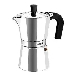 Produktbild: Monix Vitro Express | 12-Tassen-Kaffeemaschine aus Aluminium, geeignet für alle Herdarten außer Induktion