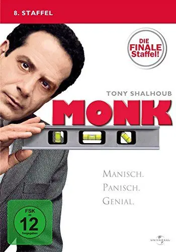 Produktbild: Monk - 8. Staffel: Die finale Staffel! (4 DVDs)