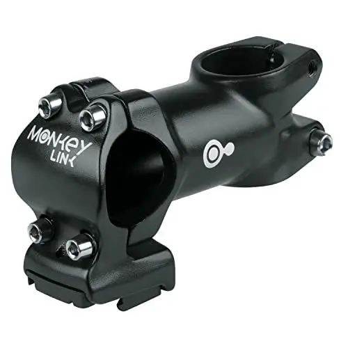 Produktbild: MonkeyLink AS-ML3-60 Ahead-Vorbau mit MonkeyLink-Aufnahme (Ø 31,8 mm, Länge 60 mm, Winkel 7 °), Schwarz