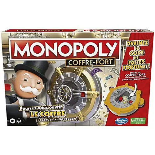 Produktbild: MONOPOLY Hasbro Safe (French)