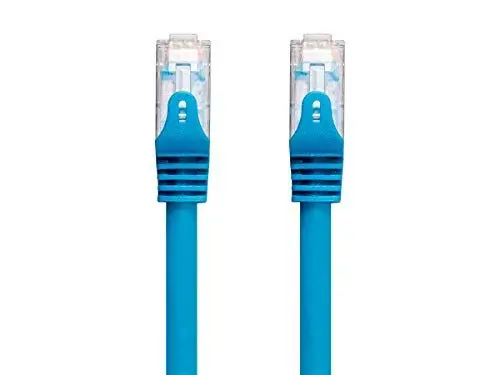 Produktbild: Monoprice Entegrade Series 116057 Cat6 Ethernet-Patchkabel, 30,5 m, Knickschutz, RJ45, 550 MHz, UTP, CMP, Plenum, Reiner blanker Kupferdraht, 23 AWG, Blau