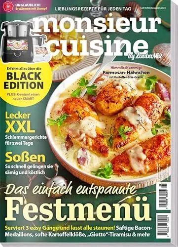 Produktbild: Monsieur Cuisine by ZauberMix 06/23 : Rezepte für Monsieur Cuisine - Weihnachten - Festmenü - Soßen - Gewinnspiel - Schlemmergerichte