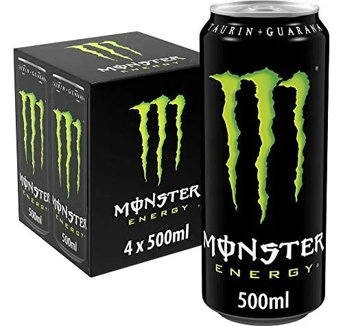 Produktbild: Monster Energy, 4 x 500 ml Dose
