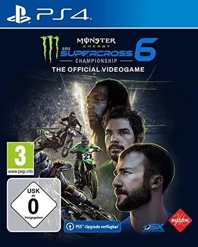 Produktbild: Monster Energy Supercross - The Official Videogame 6 (Playstation 4)