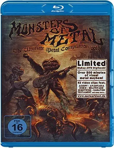 Produktbild: Monsters of Metal Vol. 9 (+ DVD) (Blu-ray)