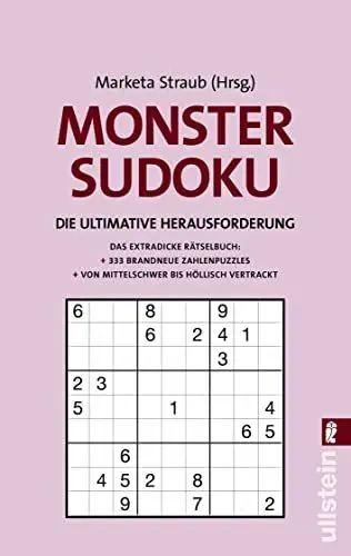 Produktbild: Monster-Sudoku: Die ultimative Herausforderung (0)