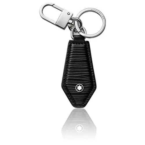 Produktbild: Montblanc Meisterstück 4810 Key Fob Diamond Bk schlüsselanhänger, Black (schwarz), Einheitsgröße