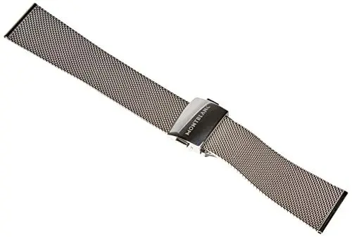 Produktbild: Montblanc Uhrenarmband 119707, silber, Unisex