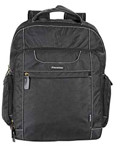 Produktbild: Montichelvo Montichelvo Backpack Black Bn Pr New York Schulranzen, 42 cm, Schwarz (Black)