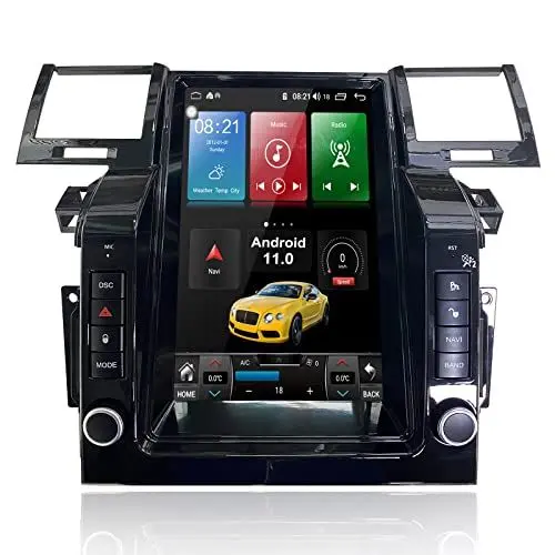 Produktbild: MOOKAKA 12.1 Zoll Android 11 Tesla Autoradio Radio 1 Din Multimedia Player für Land Rover Range Rover Sport 2005-2009 mit kabelloser Carplay Bluetooth DSP GPS Navigation Head Unit (6+128GB 8 Kern)