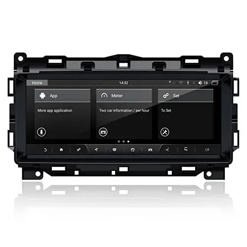 Produktbild: MOOKAKA Android 10.0 Autoradio 2 DIN GPS-Navigation für Jaguar F-Pace XE XEL 2016-2019 Stereo, Multimedia-Player, Bluetooth, IPS-Display mit Carplay, WiFi, DSP, RDS (8 + 64 GB)