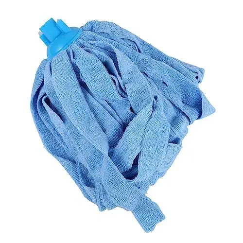 Produktbild: Mop- Ersatzköpfe Mikrofaser MOP: 2Pcs Nachfülls Baumwolldrehung Mop- Staubwaschen Wischmop- Handfreisetzung Bodenreinigungswerkzeuge Waschbare Waschköpfe