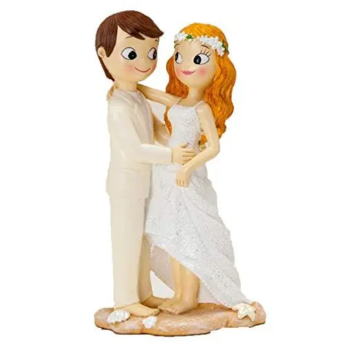 Produktbild: Mopec Tortenfigur Pop&Fun Braut am Strand, 21 cm