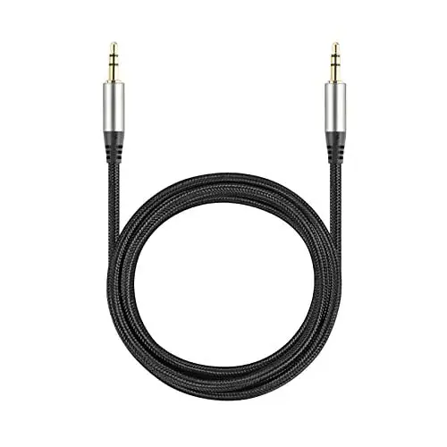 Produktbild: MoreChioce 500cm Aux Kabel 3,5mm Klinkenkabel, Stereo-Audiokabel Stecker auf Stecker Stereo-HiFi-Sound-AUX-Kabel Zusatzkabel für Kopfhörer Auto Lautsprecher