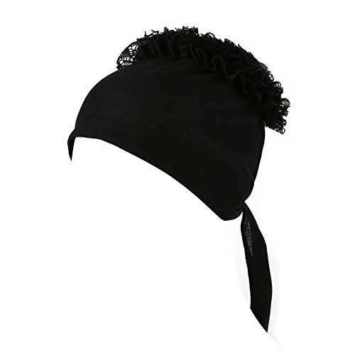 Produktbild: MoreChioce Damen Blumen Turban, Frauen Baumwolle Kopftuch Muslim Sommerhut Haarverlust Bandana Headwrap Headscarf Hijab kopfbedeckung,Große Blume #21