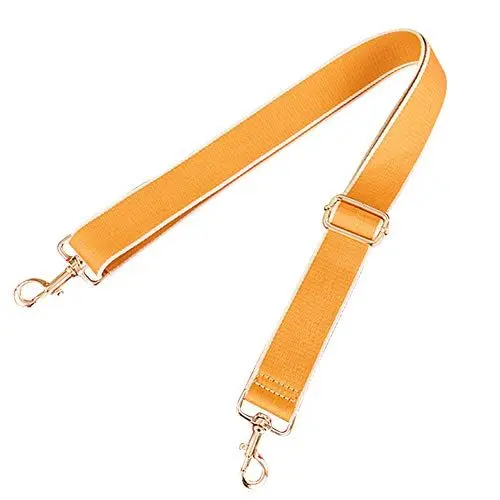 Produktbild: MoreChioce Taschengurt Bunt Verstellbar,Mode Damen Schultergurt Umhängegurt Abnehmbar Trageriemen 75-130cm Taschengriffe für Handtaschen Breiter Tragegurt Schulterriemen,Orange