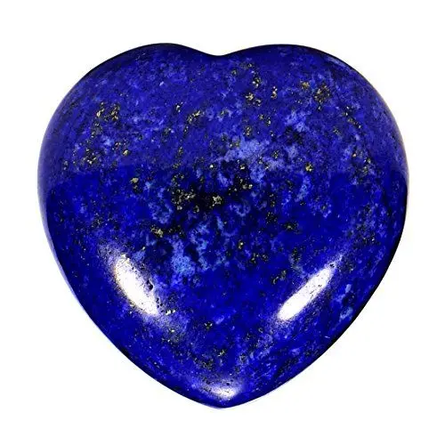 Produktbild: Morella Edelstein Lapislazuli Herz Glücksbringer Steinherz zum Mitnehmen 3 cm in Samtbeutel