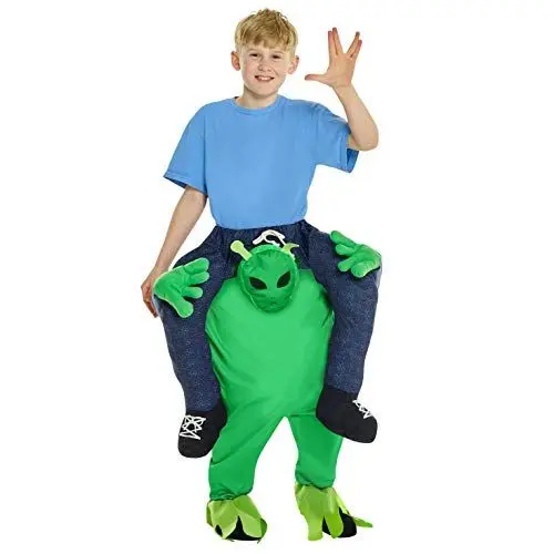 Produktbild: Morph MCKPBAL Außerirdische Huckepack Kostüm, Unisex, Einheitsgröße Kinder