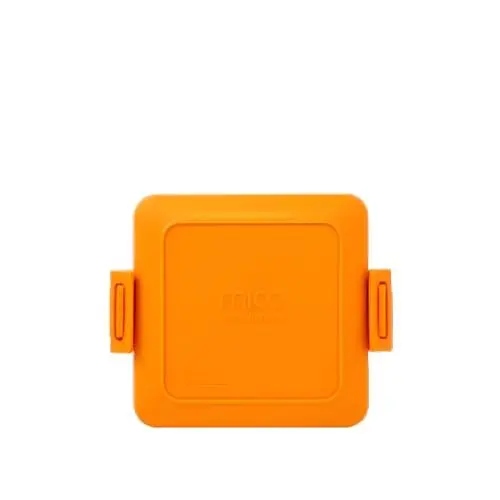 Produktbild: Morphy Richards 511644 MICO Sandwichtoaster Kochgeschirr für die Mikrowelle, Silikon und beschichtetes Metall, Orange