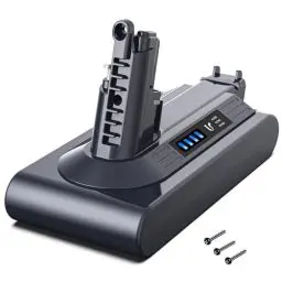 Produktbild: Morpilot 6500mAh Akku für Dyson V10 SV12 für Dyson V10 Absolute Animal Motorhead Fluffy Extra Cyclone Akku-Staubsauger, Ersetzt Dyson 969352-02