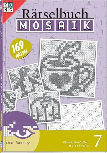 Produktbild: Mosaik Rätselbuch Nr. 7 (Logik-Rätsel): Rätsel fürs Auge (Mosaik Rätselbuch: Logik-Rätsel, Band 7)